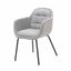 Alva Grey Linen Carver Dining Chair