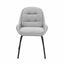 Alva Grey Linen Dining Chair