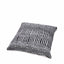 Indoor Outdoor Recycled Black Inca Design Scatter Cushion