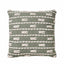 Indoor Outdoor Recycled Sage Braid Design Square Scatter Cushion