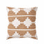 Indoor Outdoor Recycled Taupe Moroccan Design Scatter Cushion