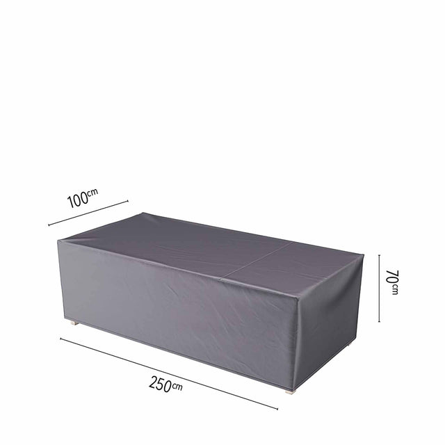 Outdoor Seating Bench Aerocover 250 x 100 x 70cm High