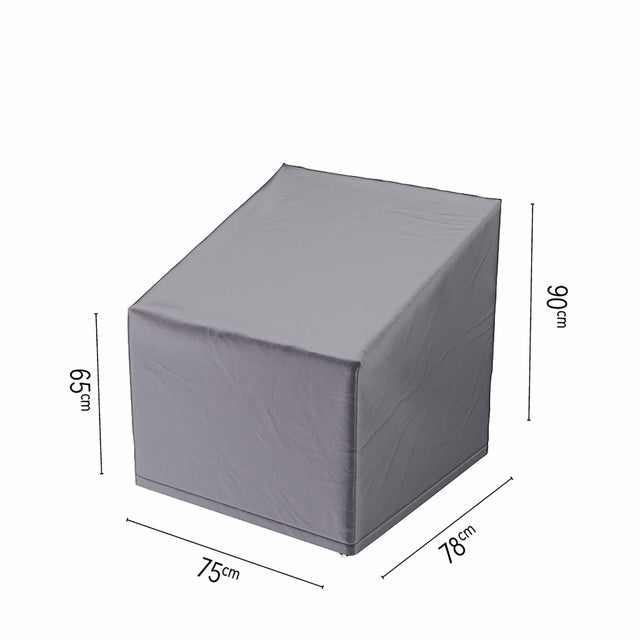 Outdoor Stackable Chair Aerocover 75 x 90 High