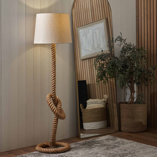 Dacre Rope Knot Floor Lamp