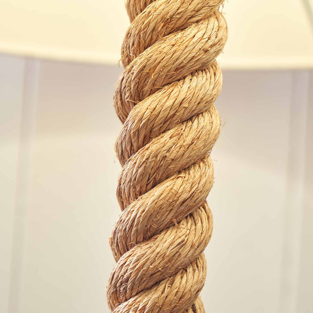 Dacre Rope Knot Floor Lamp