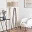 Margate Grey Wash Wood Floor Lamp Base