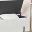 Capizzi White Boucle Storage Bench