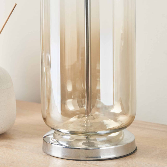 Edith Lustre Ombre Glass Table Lamp