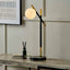 Cami White Orb Table Lamp