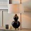 Eula Black Ceramic Table Lamp