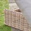 Lago Natural Antique Outdoor Sunlounger