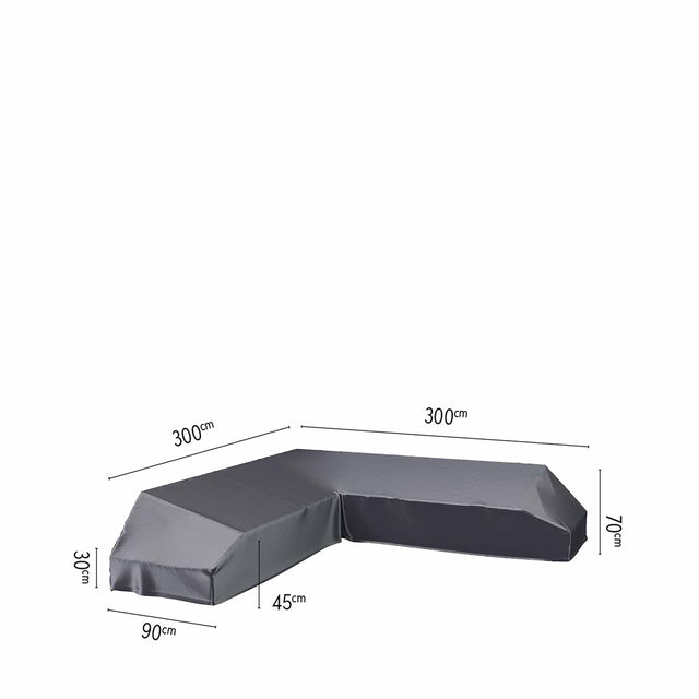 Outdoor Platform Aerocover 300 x 300 x 90 x H30/45/70cm High