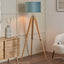 Ryder Bamboo Tripod Floor Lamp Base