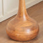 Baxley Oiled Wood Floor Lamp Base