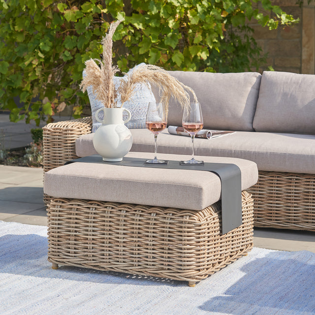 Bellagio Natural Antique Outdoor Seating Set