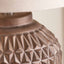 Acalan Bronze Aztec Table Lamp