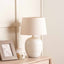 Dunn Natural Textured Ceramic Table Lamp