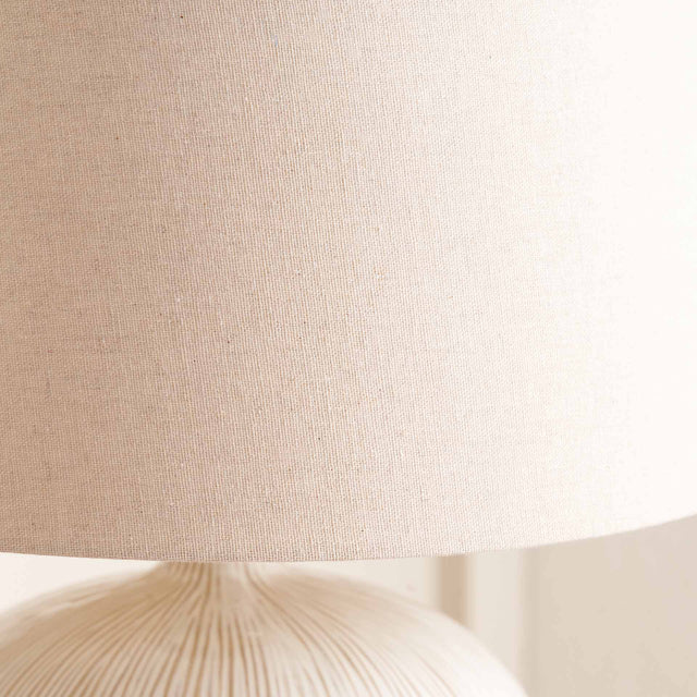 Dunn Natural Textured Ceramic Table Lamp