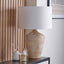 Otira White Wash Wood Table Lamp Base