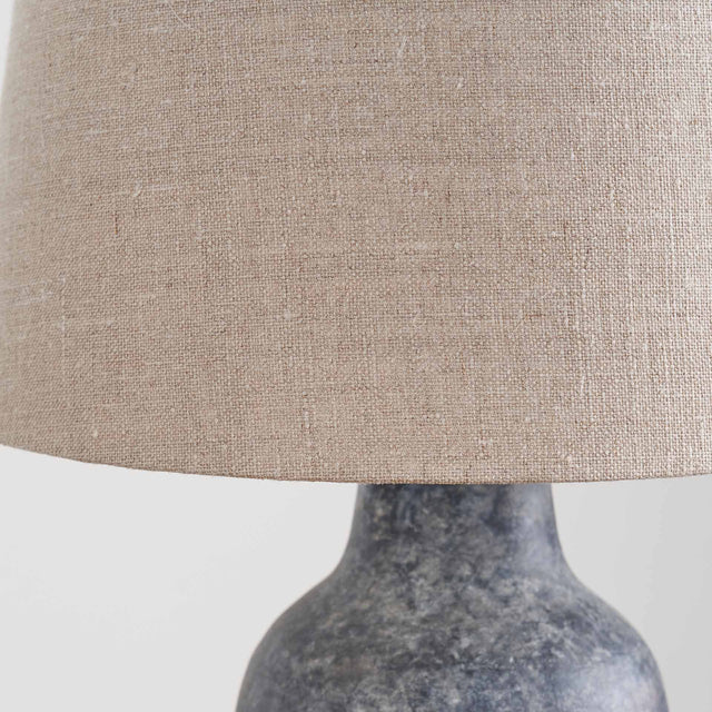 Lois Textured Volcanic Stoneware Table Lamp