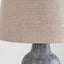 Lois Textured Volcanic Stoneware Table Lamp