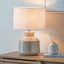 Tiana Cream Table Lamp | Ruma