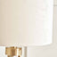 Vitti Brushed Brass Tripod Table Lamp