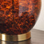 Levi Tortoiseshell Glass Table Lamp