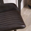 Armando Peppercorn Leather Retro Dining Chair