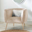 Andrea Biscuit Velvet Chair