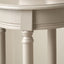 Cleveland Putty Pine Wood Round Accent Table