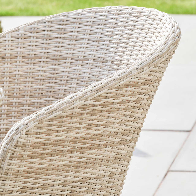 Fira Woven 4 Seater Outdoor Dining Set