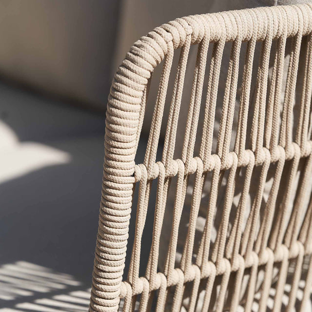 Milos Woven Outdoor Corner Seating Set