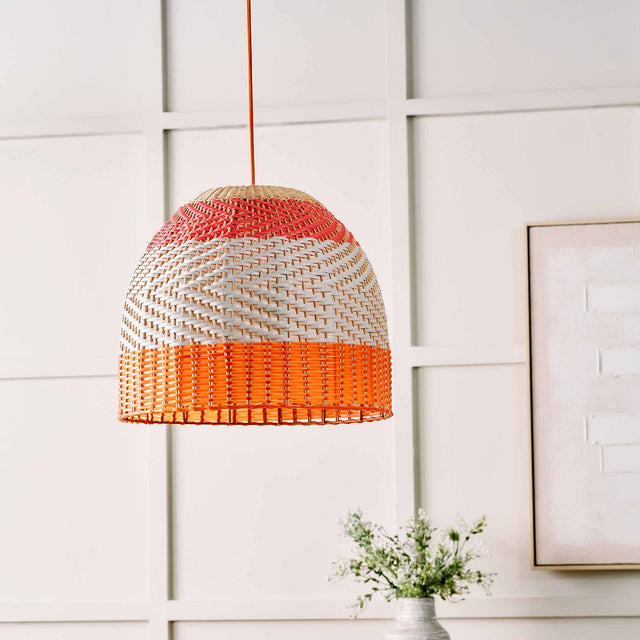 Designers Guild Brera Pimento Rattan Pendant