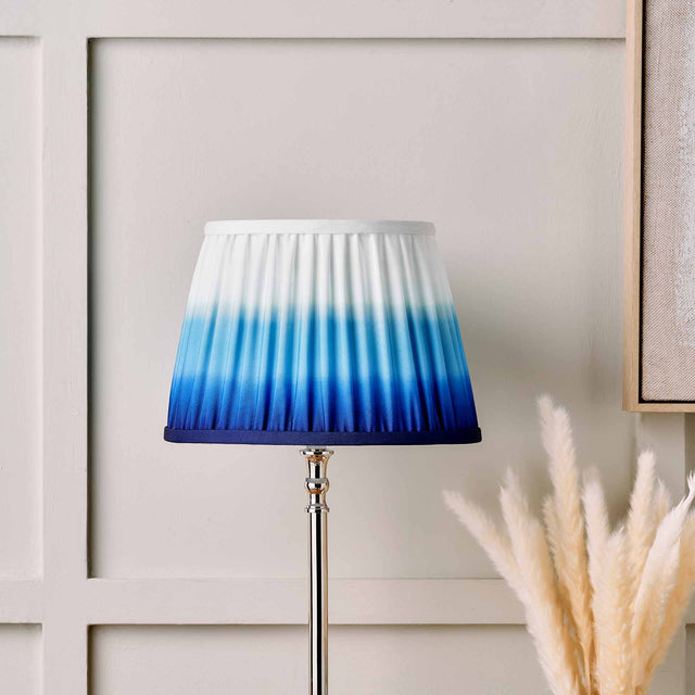 Designers Guild Savoie Cobalt Tapered Lampshade