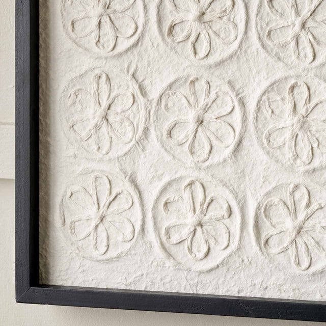 Maris Pattern Natural Paper Design Wall Art S/2