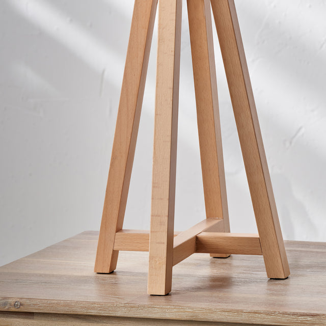 Margate Natural Wood Table Lamp Base