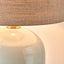 Lilith Duck Egg Stoneware Table Lamp Base