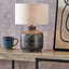 Lois Volcanic Effect Small Stoneware Table Lamp Base