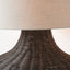 Liliana Black Rattan Table Lamp