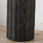 Naya Black Rattan Bottle Table Lamp