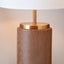 Tate Wood Effect Ceramic Table Lamp