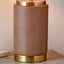 Tate Wood Effect Ceramic Table Lamp