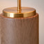 Tate Wood Effect Ceramic Table Lamp