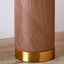 Tate Wood Effect Ceramic Tall Table Lamp