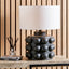 Serena Black Bobble Ceramic Large Table Lamp Base