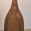 Maeve Chocolate Brown Mango Wood Curved Table Lamp Base