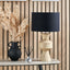 Kobe Natural Mango Wood Contemporary Table Lamp Base