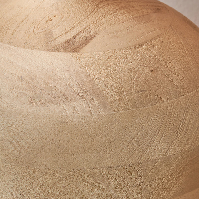 Noa Natural Mango Wood Round Table Lamp Base