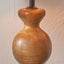 Zhuri Brown Oiled Mango Wood 3 Ball Design Table Lamp Base